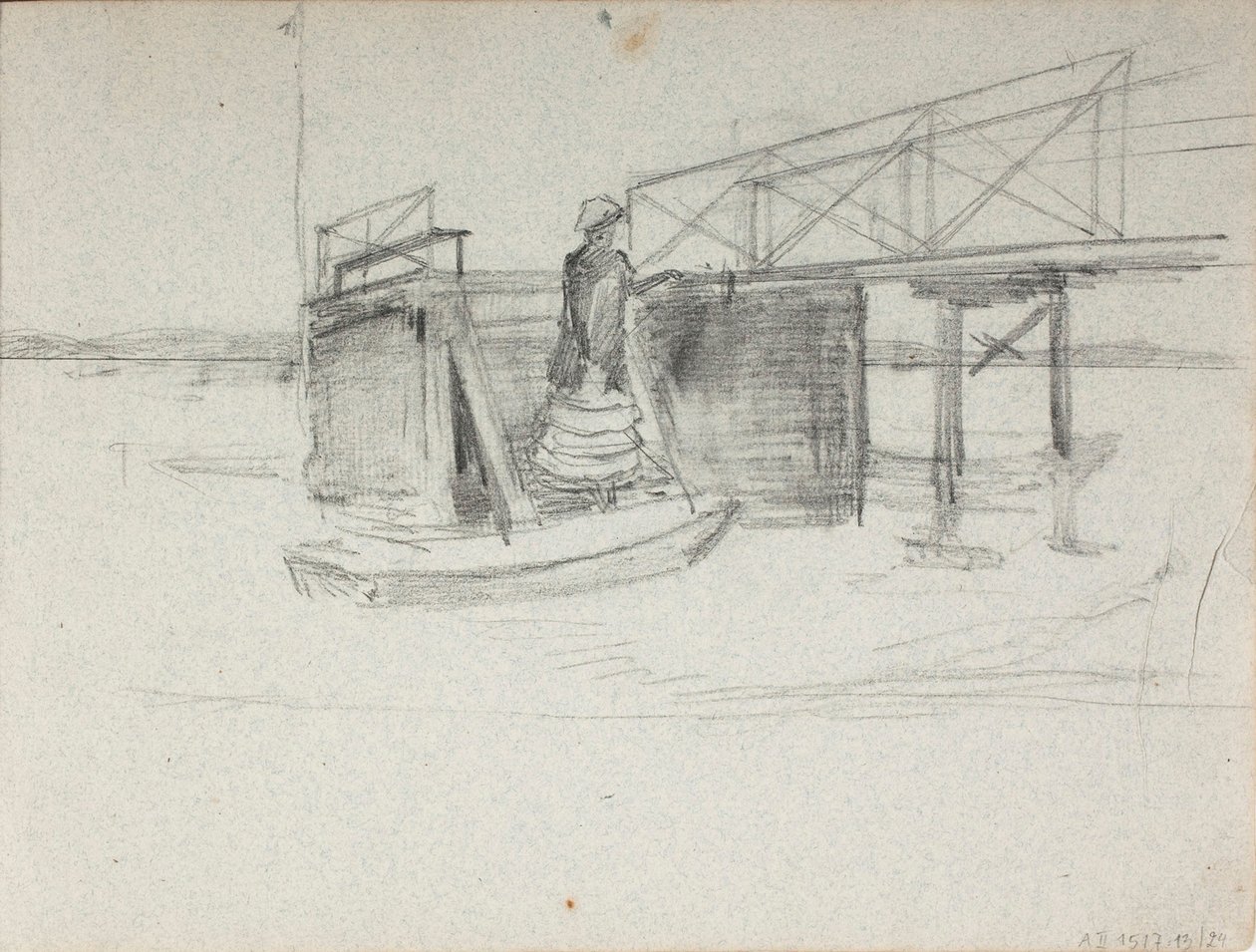 Ohne Titel von Albert Edelfelt