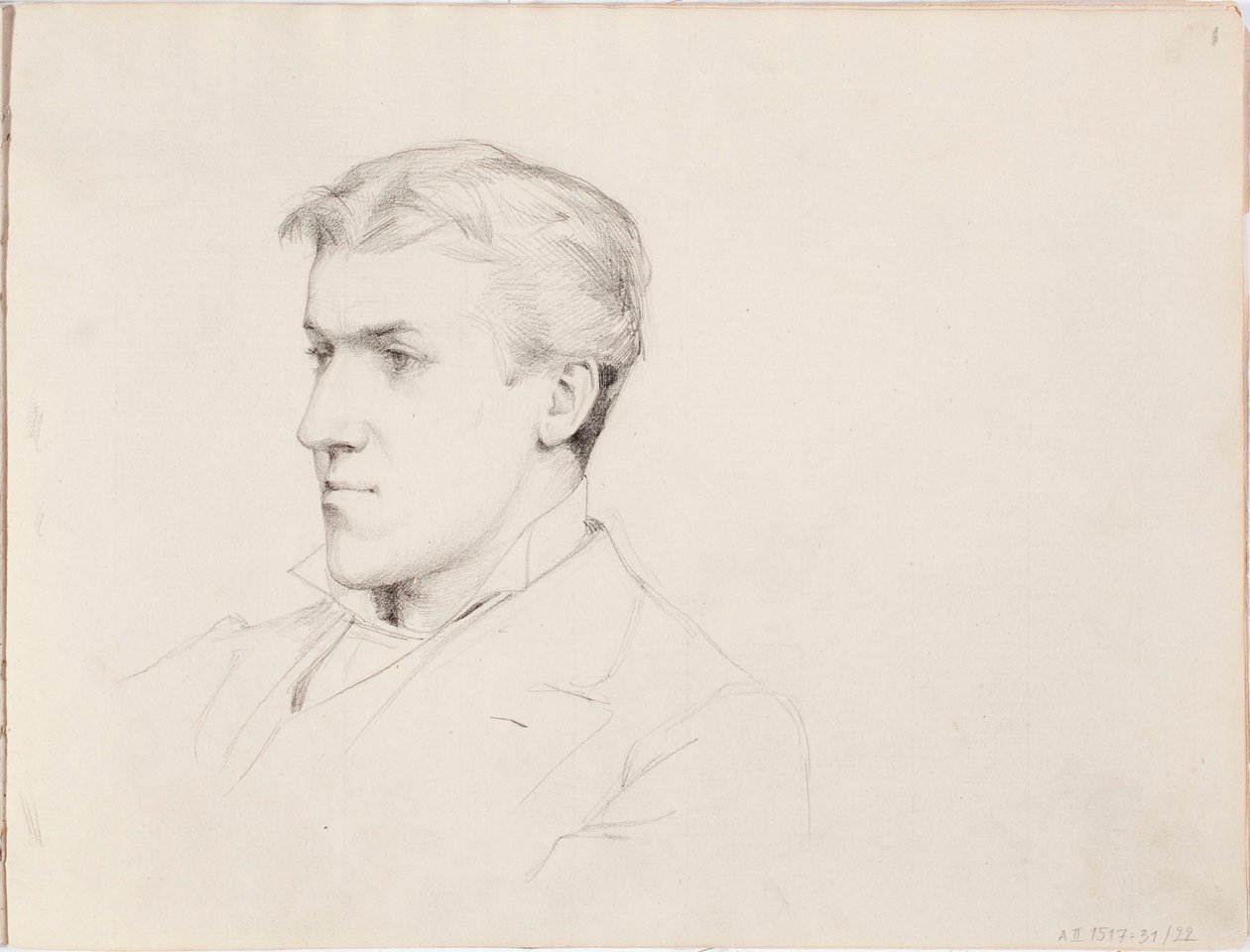 Ohne Titel von Albert Edelfelt