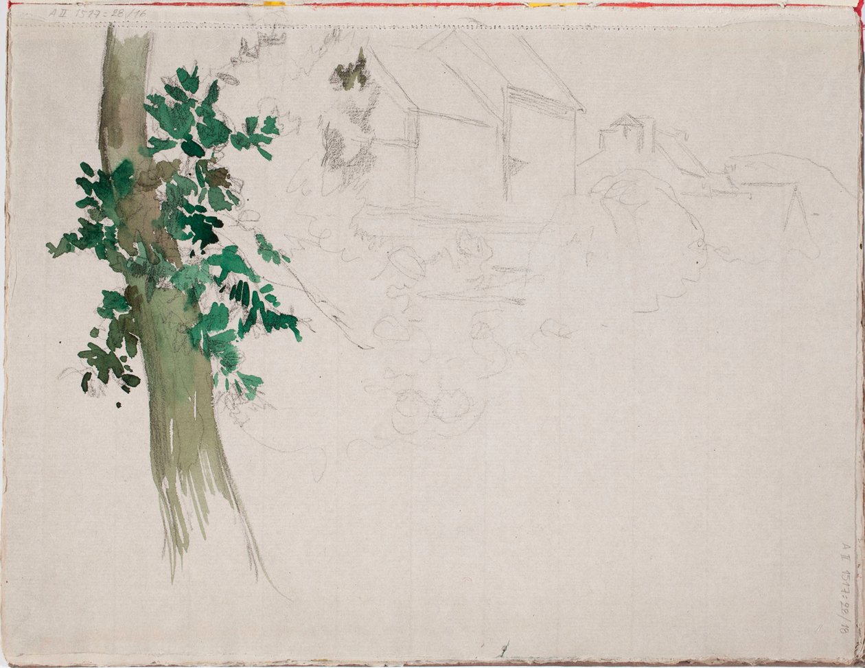 Ohne Titel von Albert Edelfelt
