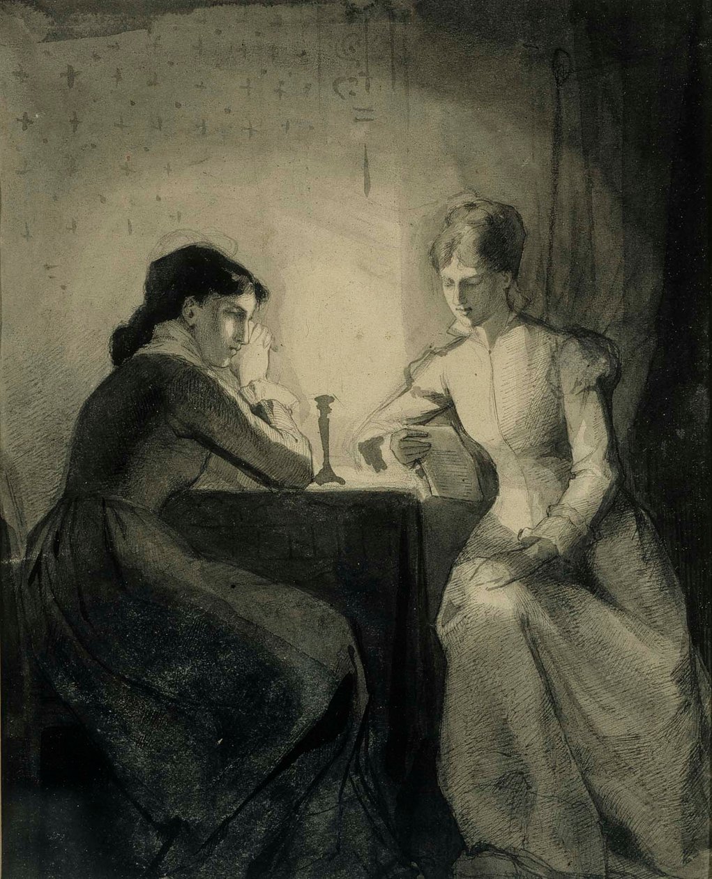 Ohne Titel von Albert Edelfelt