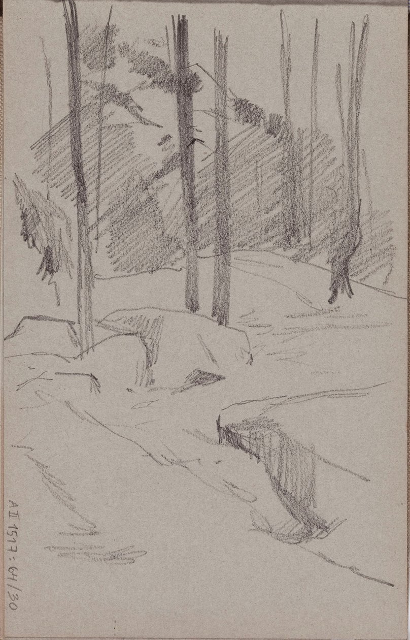 Ohne Titel von Albert Edelfelt