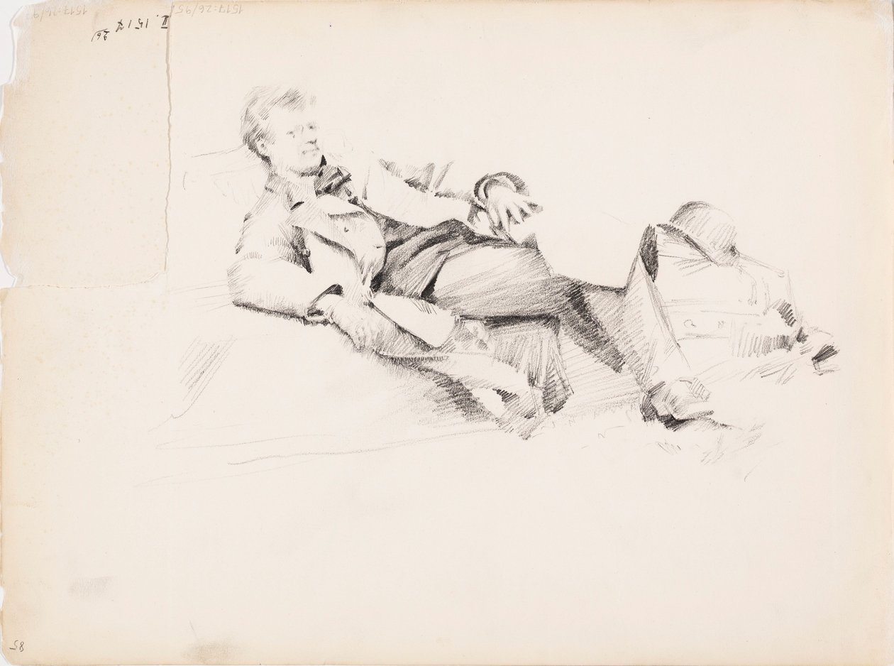 Ohne Titel von Albert Edelfelt