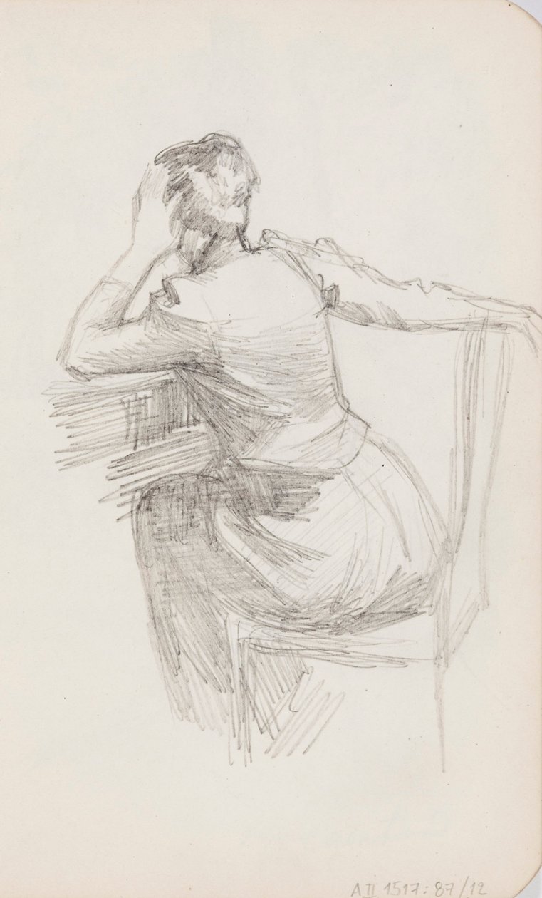Ohne Titel von Albert Edelfelt