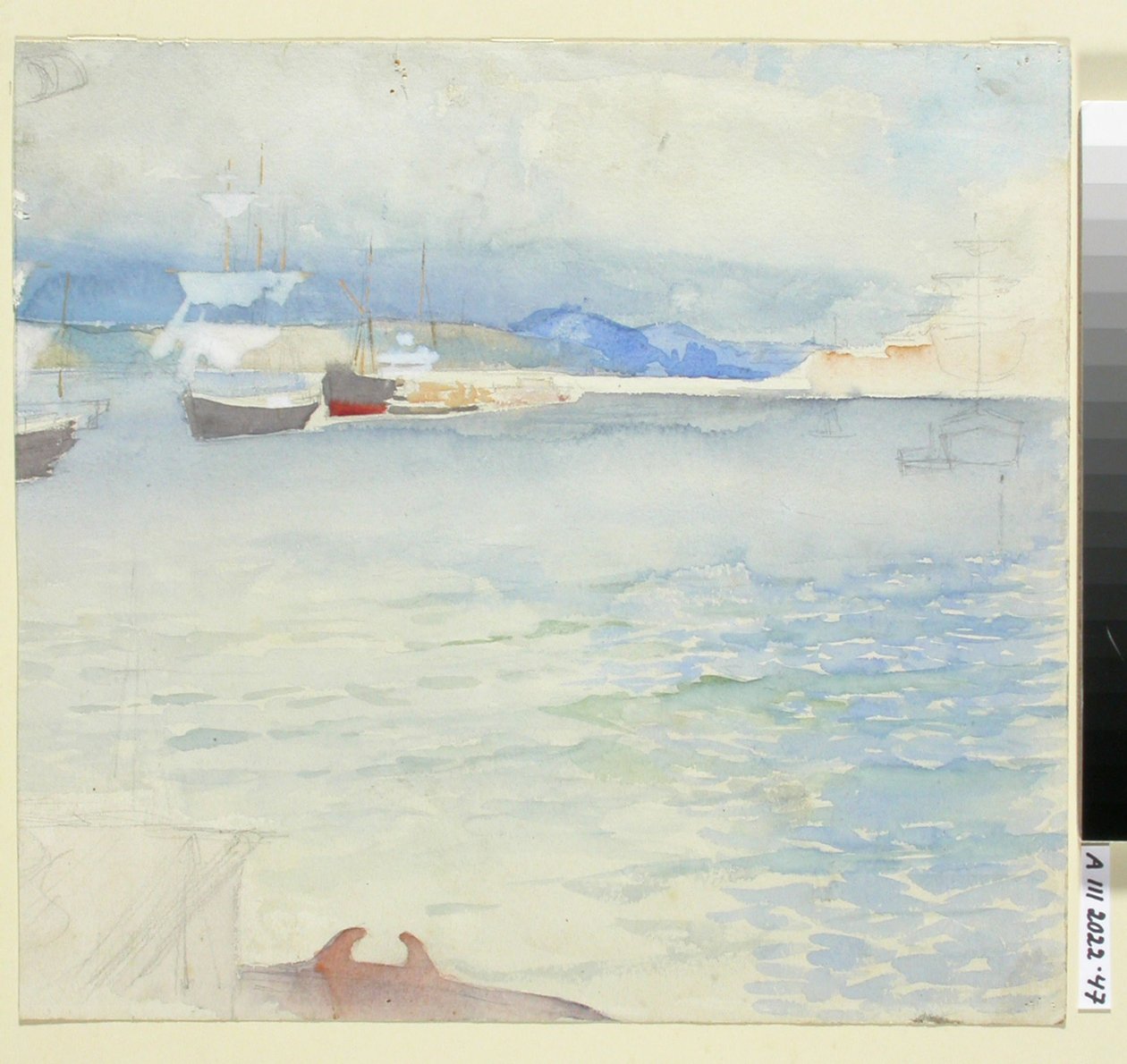 Ohne Titel von Albert Edelfelt