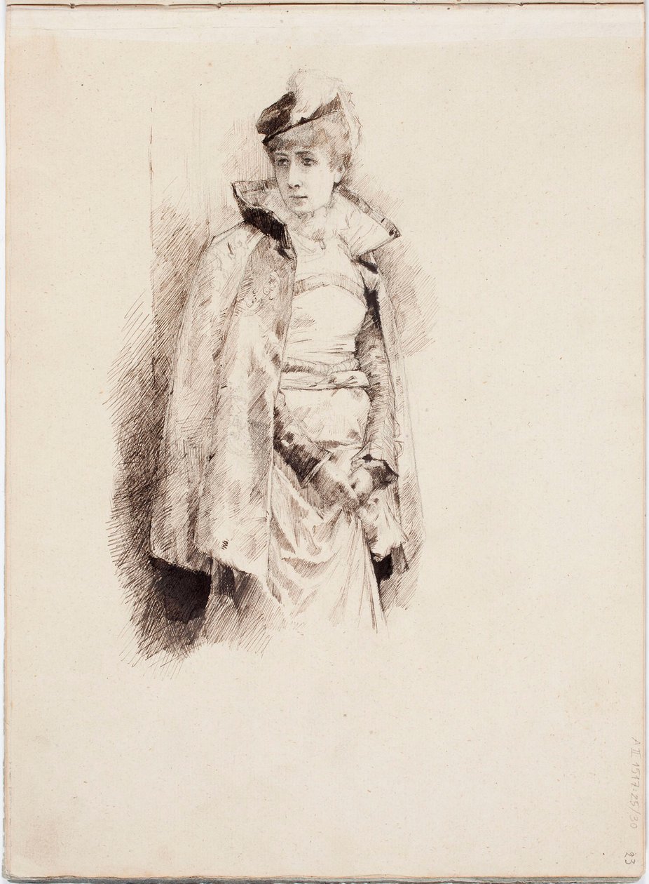 Ohne Titel von Albert Edelfelt
