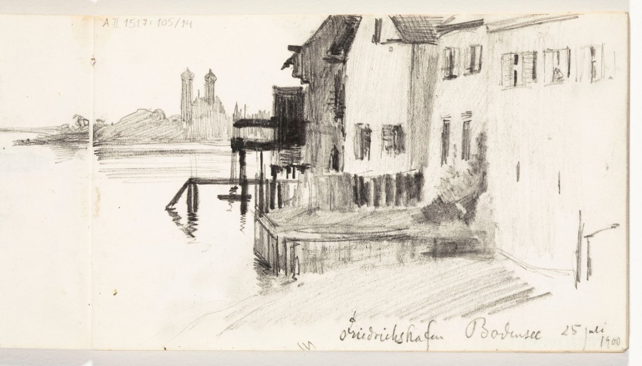 Ohne Titel von Albert Edelfelt