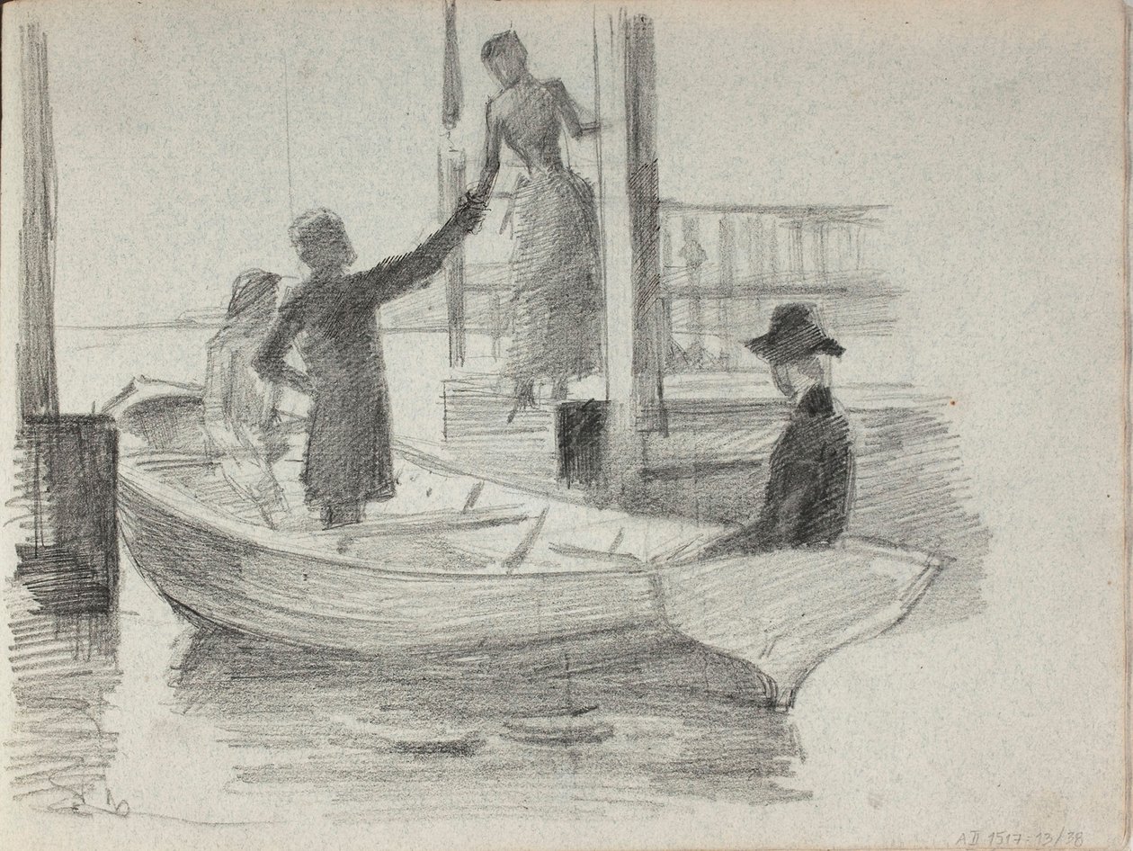 Ohne Titel von Albert Edelfelt