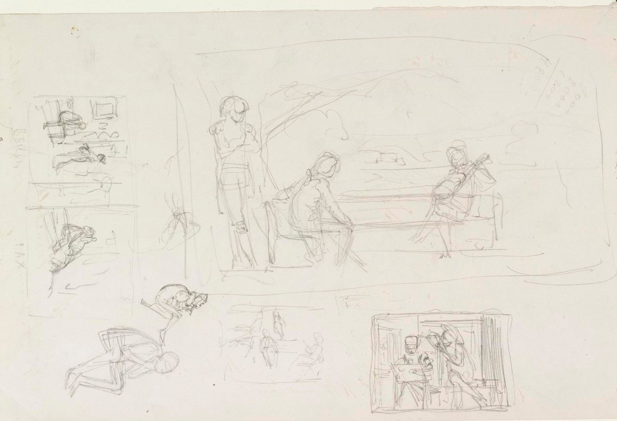 Ohne Titel von Albert Edelfelt