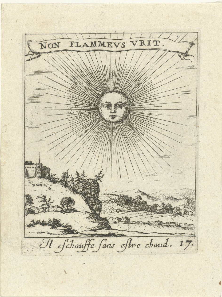 Strahlende Sonne von Albert Flamen