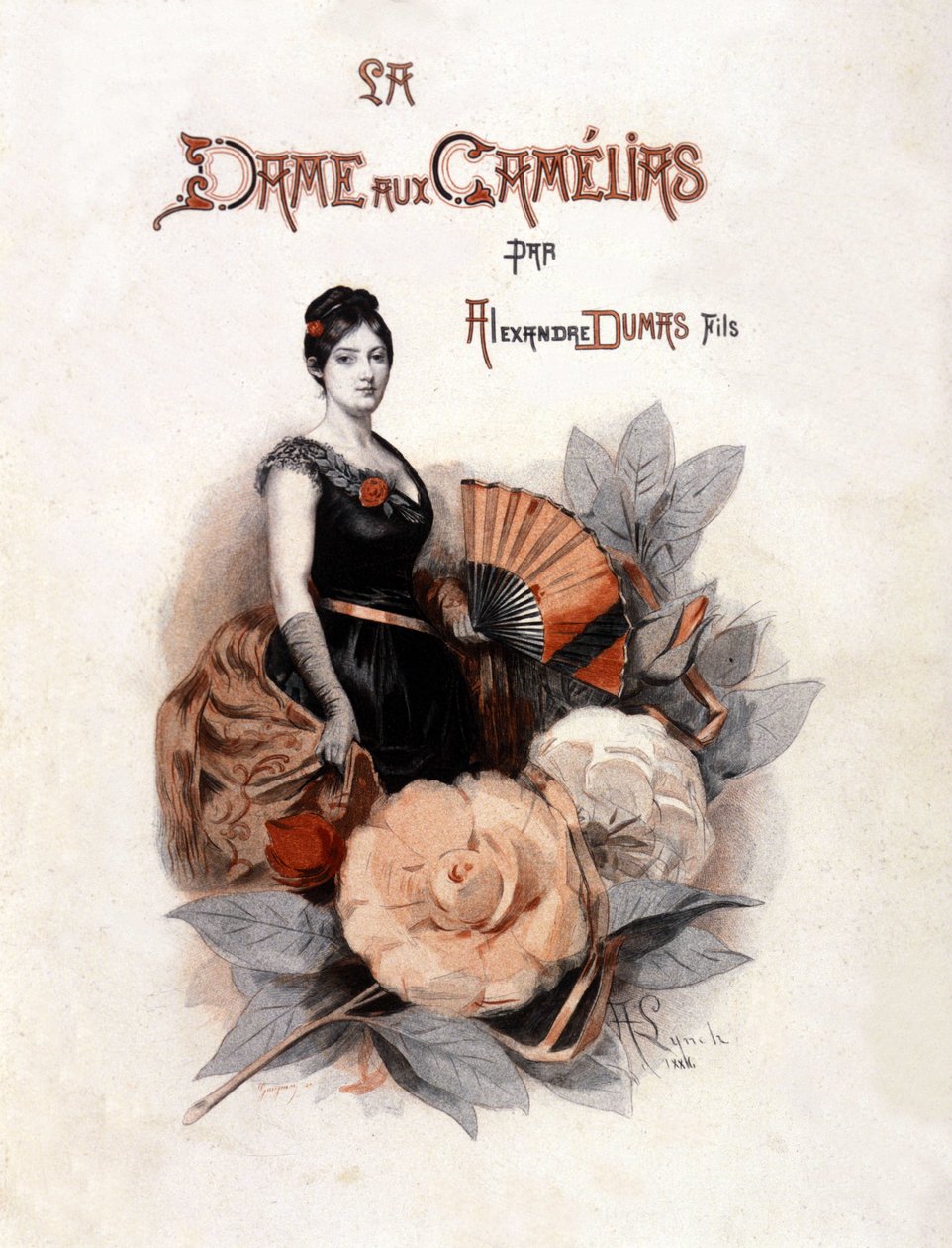 Die Kameliendame - Alexandre Dumas Jr. Illustration von Albert Lynch von Albert Lynch