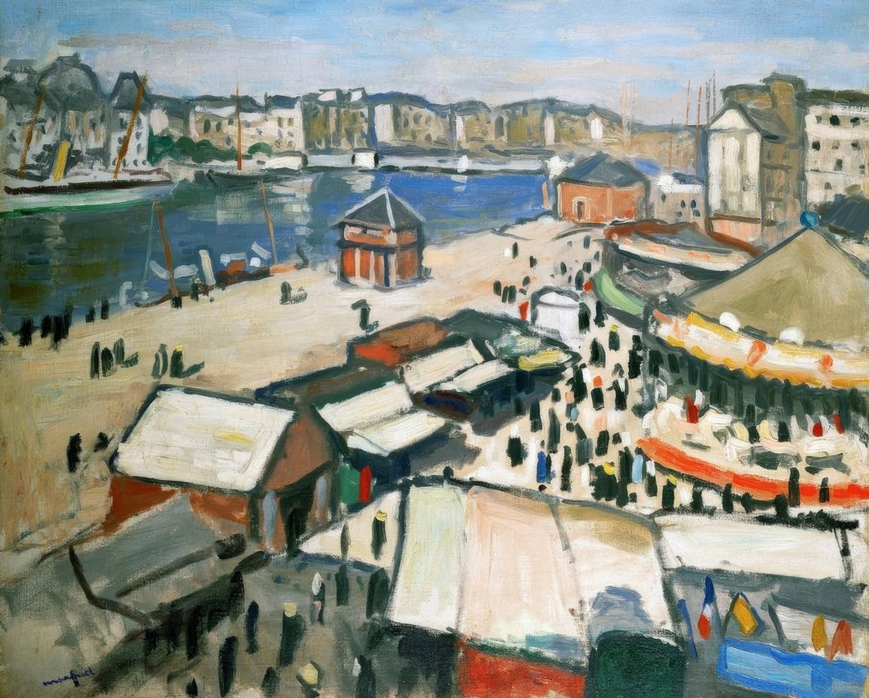 Jahrmarkt von Albert Marquet
