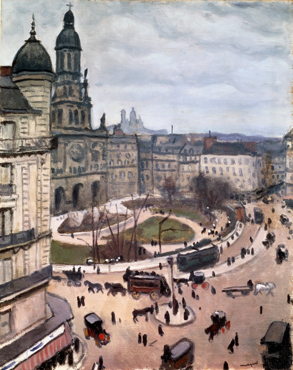 Place de la Trinité in Paris, 1911 von Albert Marquet