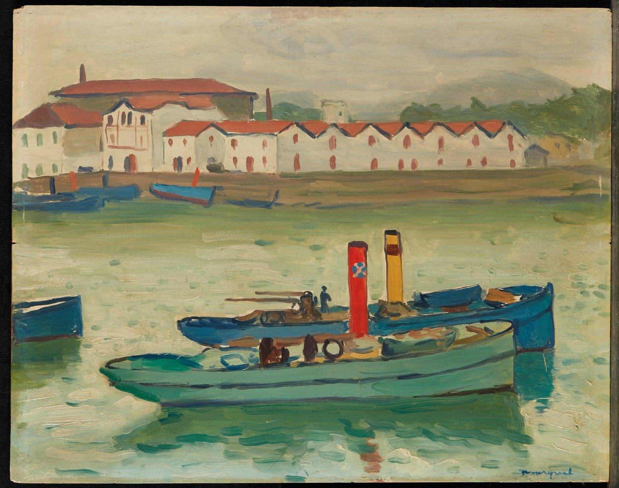 Saint-Jean-de-Luz, Fischerboot von Albert Marquet