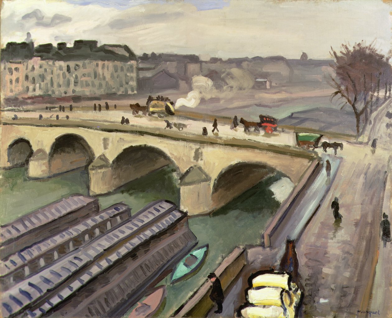 Die Seine in Paris, ca. 1907 von Albert Marquet