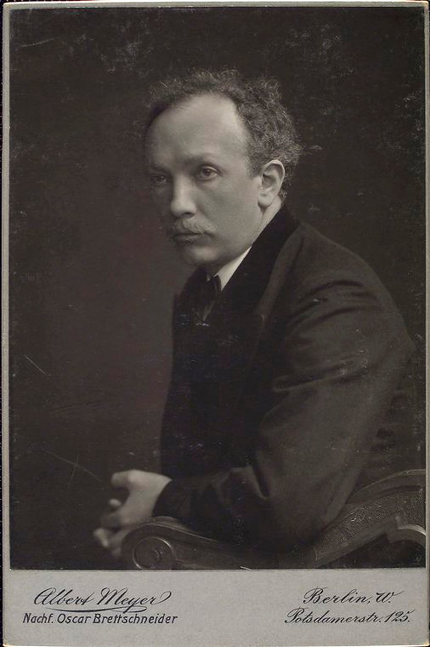 Richard Strauss, deutscher Komponist, späte 19. oder frühe 20. Jahrhundert von Albert Meyer