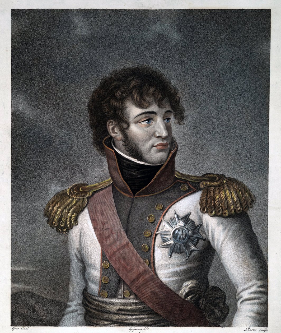 Porträt von Joachim Murat von Albertus Gregorius