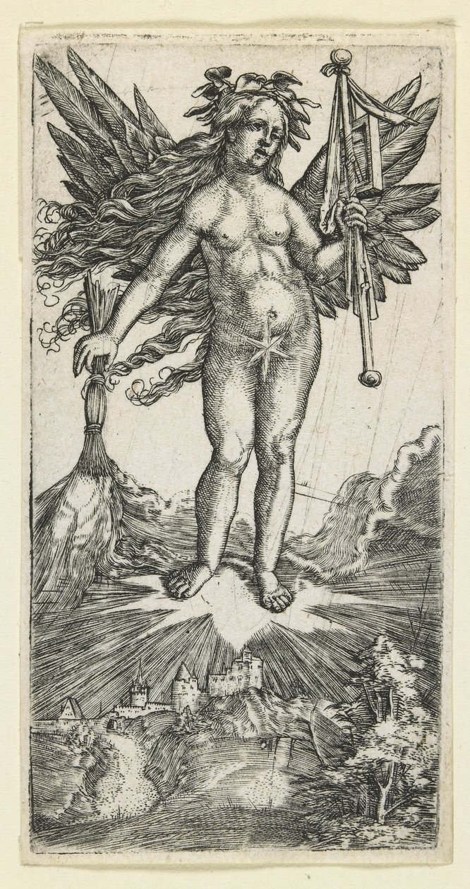 Allegorische Figur, ca. 1515-1518 von Albrecht Altdorfer