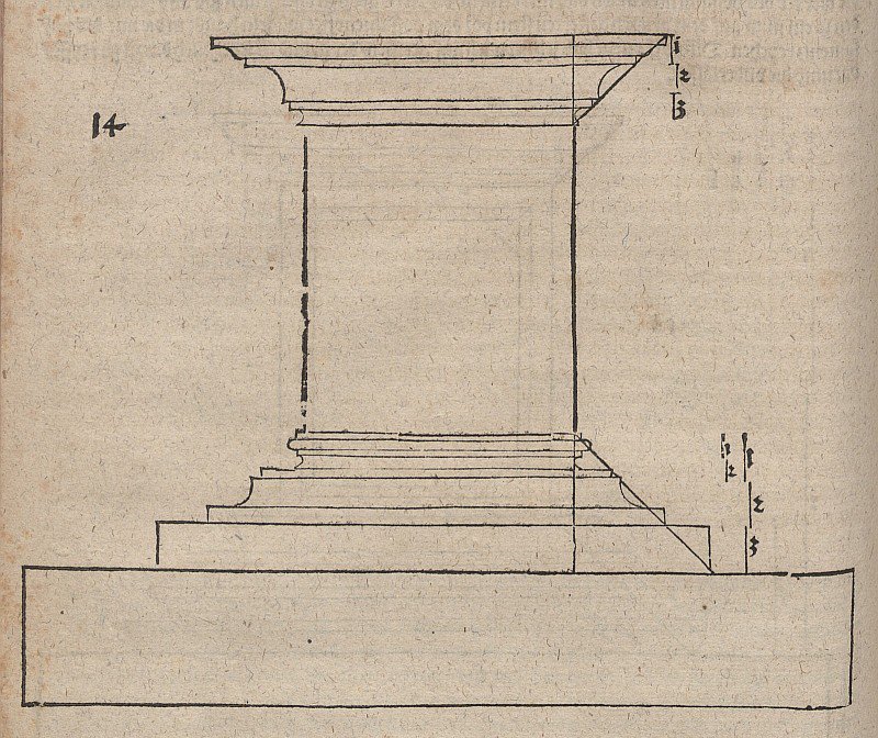 Sockel ohne Stufen für ein geplantes Denkmal von Albrecht Dürer