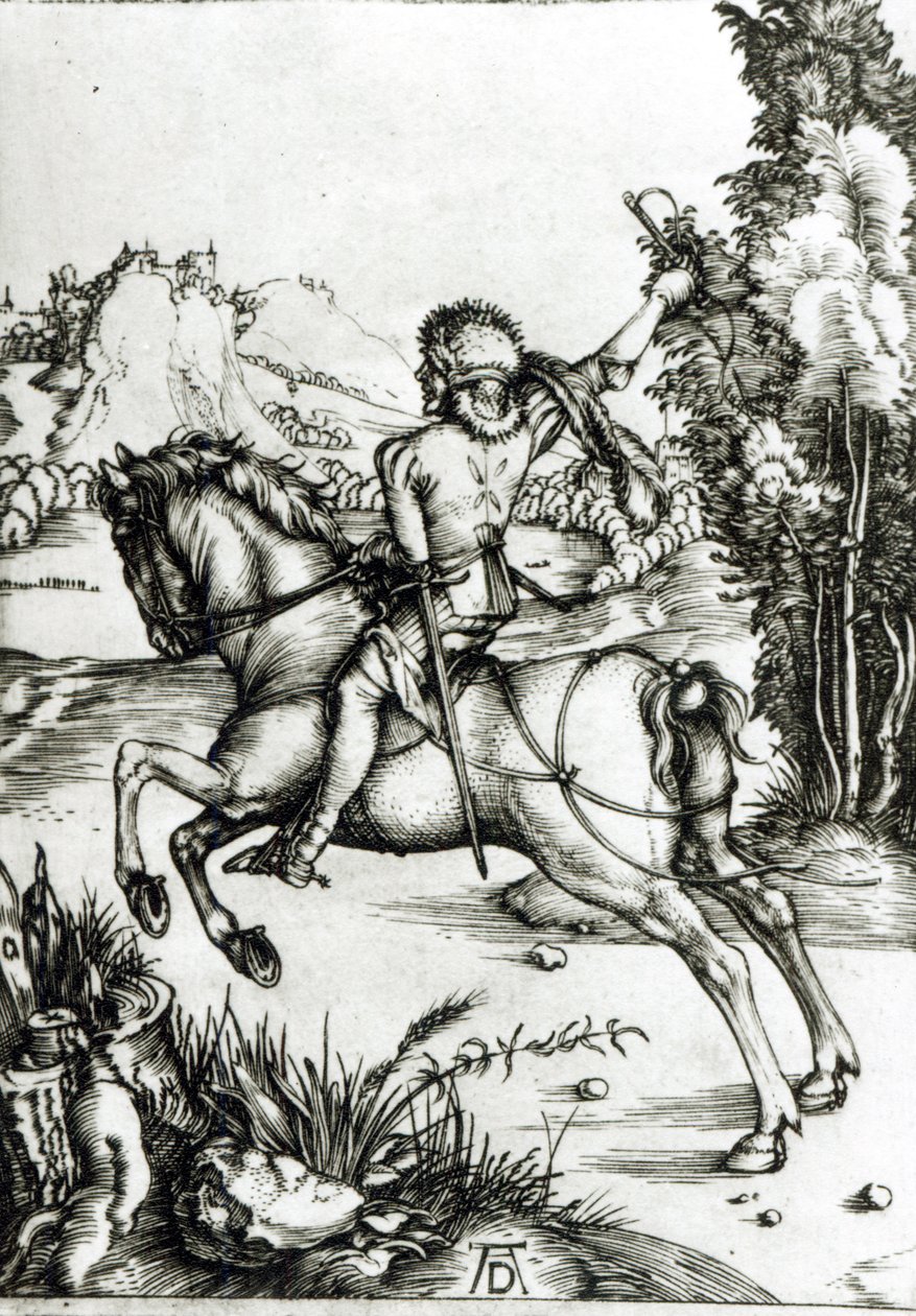 Der kleine Kurier, ca. 1496 von Albrecht Dürer