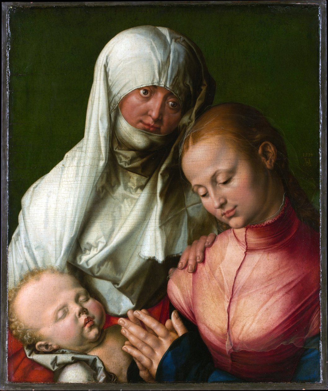 Jungfrau und Kind mit der heiligen Anna von Albrecht Dürer