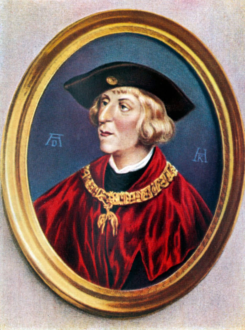 Maximilian I. von Habsburg von Albrecht (after) Durer or Duerer