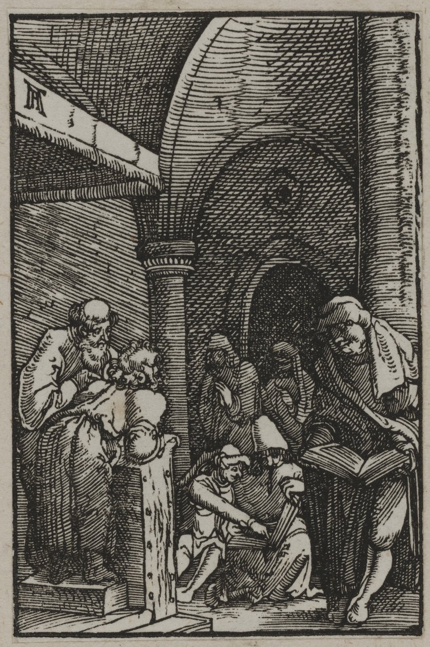 Christus unter den Doktoren, ca. 1515 von Albrecht Altdorfer