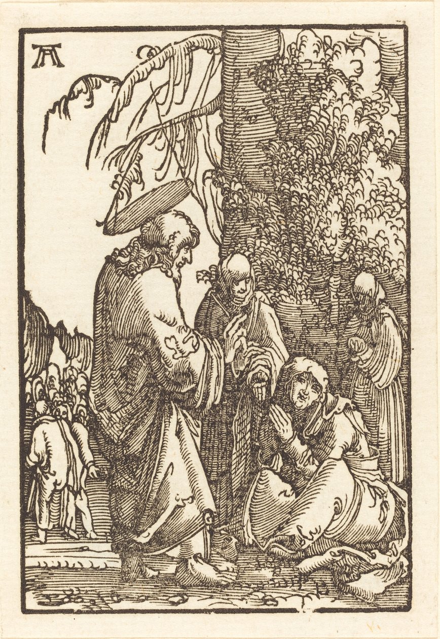 Christus nimmt Abschied von Maria vor der Passion von Albrecht Altdorfer