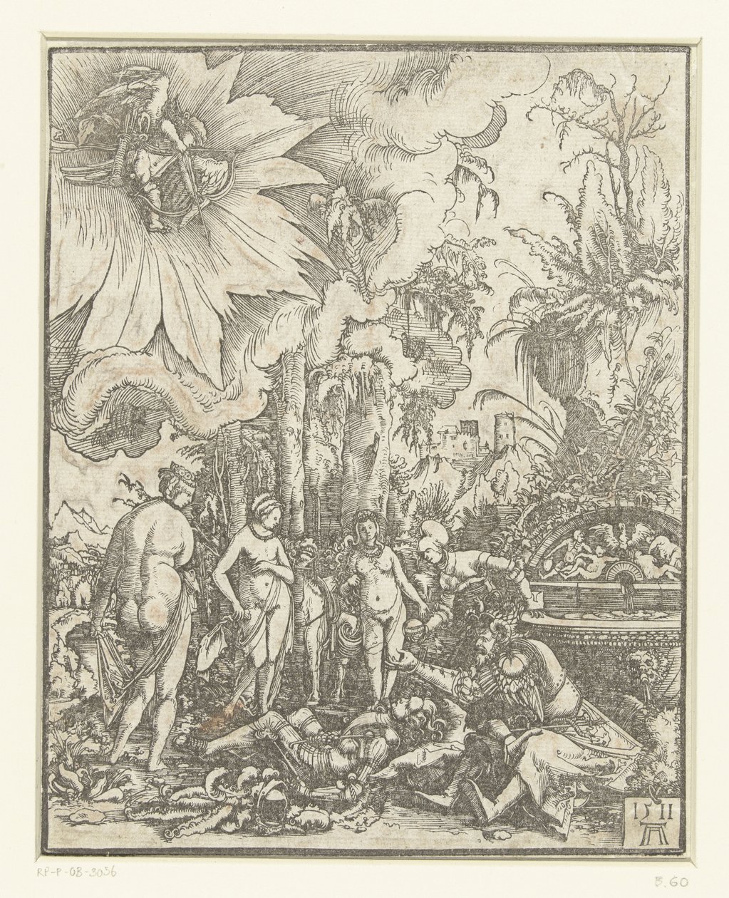 Der Traum von Paris von Albrecht Altdorfer