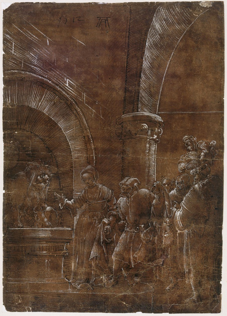 Der Mund der Wahrheit von Albrecht Altdorfer