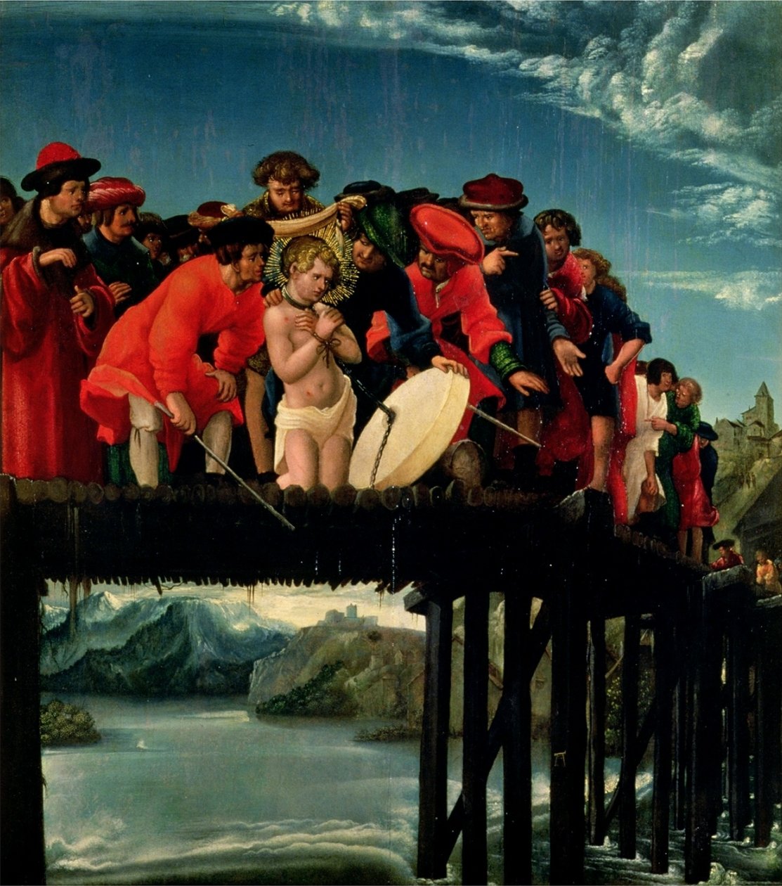 Brückensturz des hl. Florian von Albrecht Altdorfer