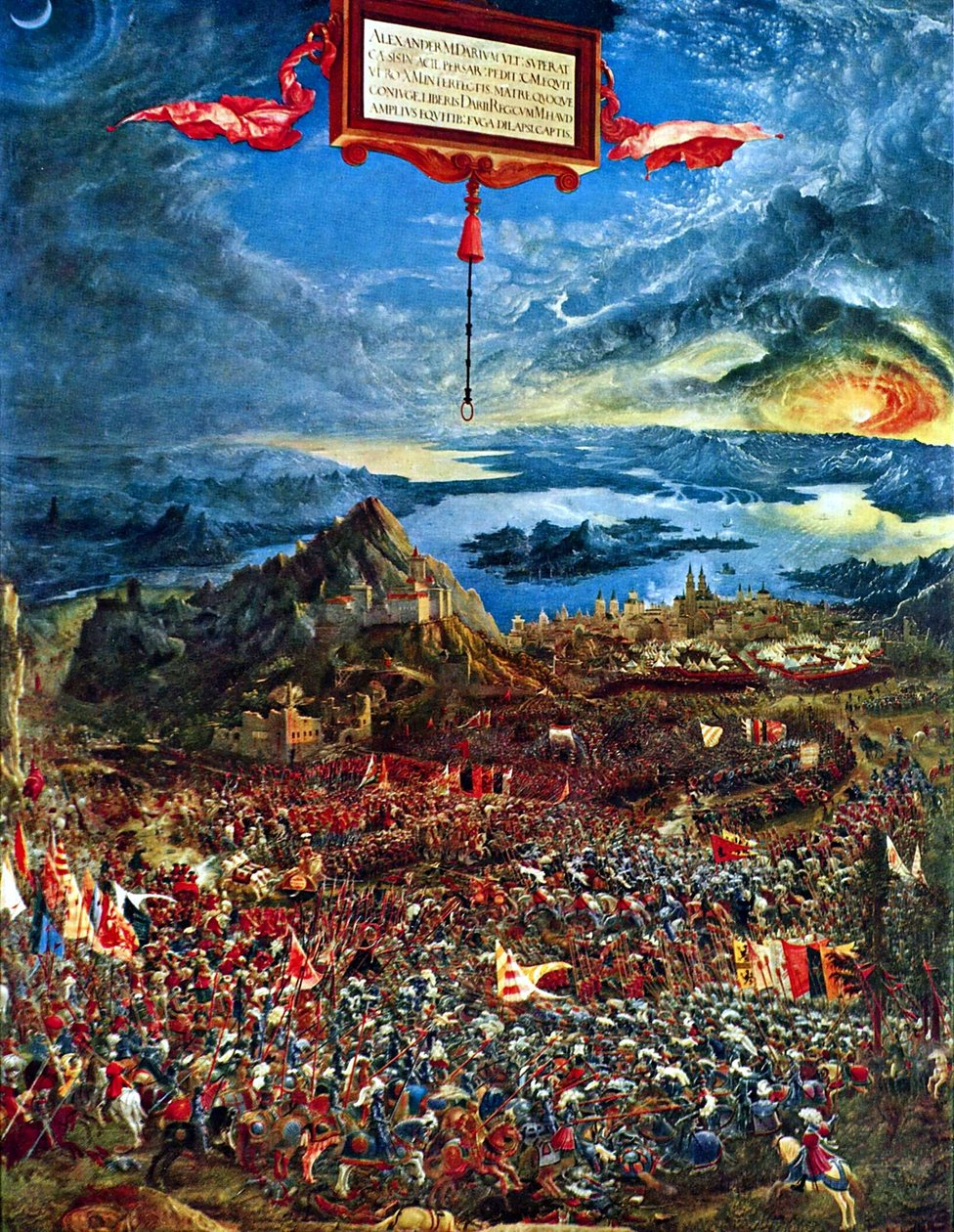 Alexanderschlacht (Schlacht bei Issus) von Albrecht Altdorfer