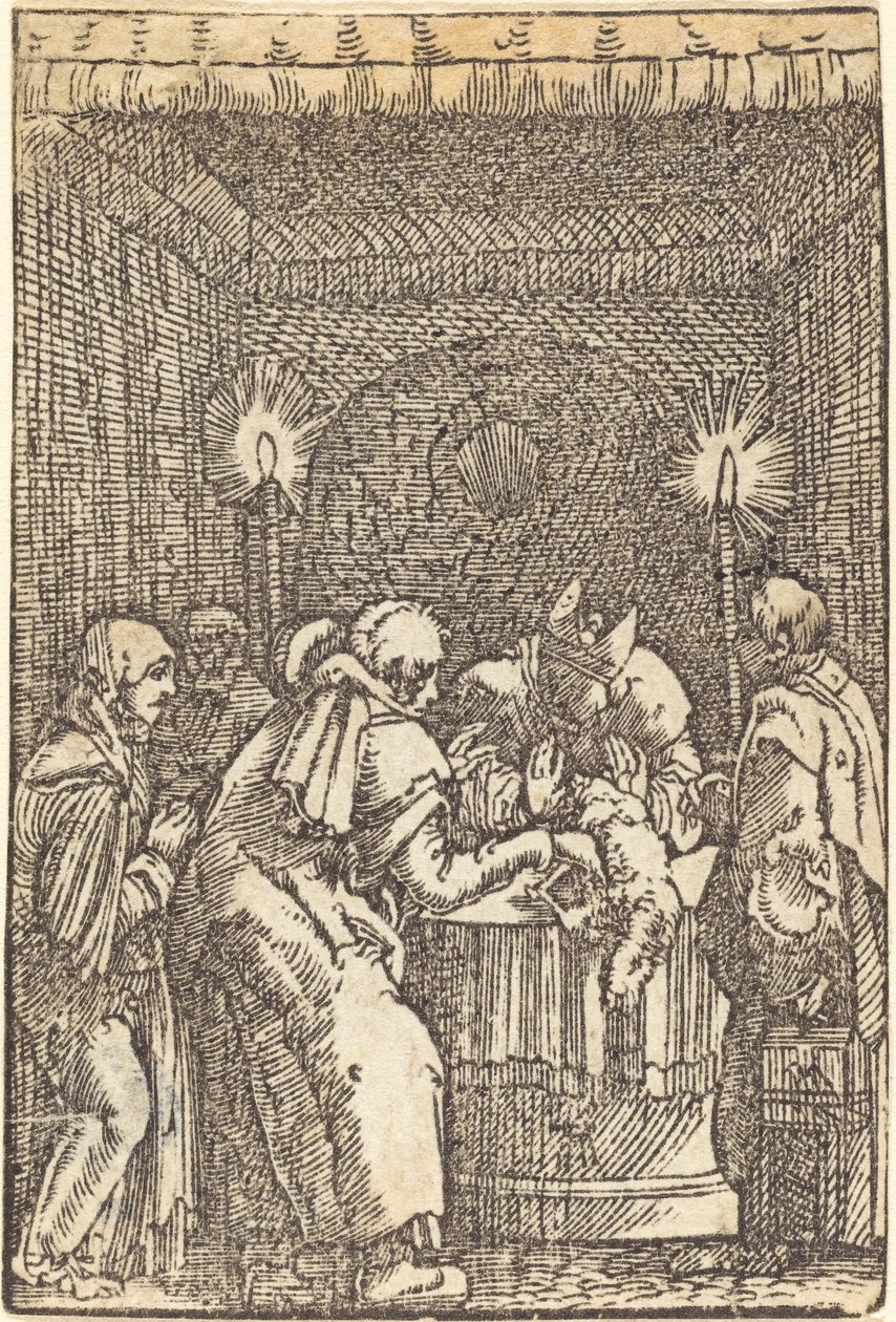 Joachims Opfer abgelehnt von Albrecht Altdorfer