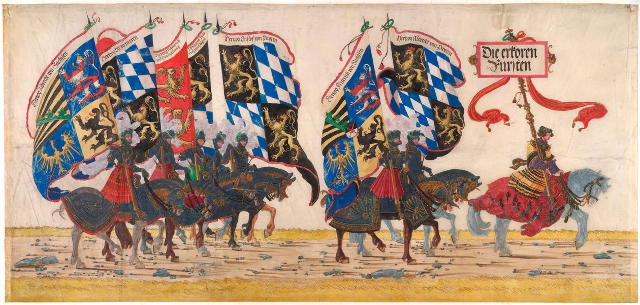 Die deutschen Fürsten von Albrecht Altdorfer