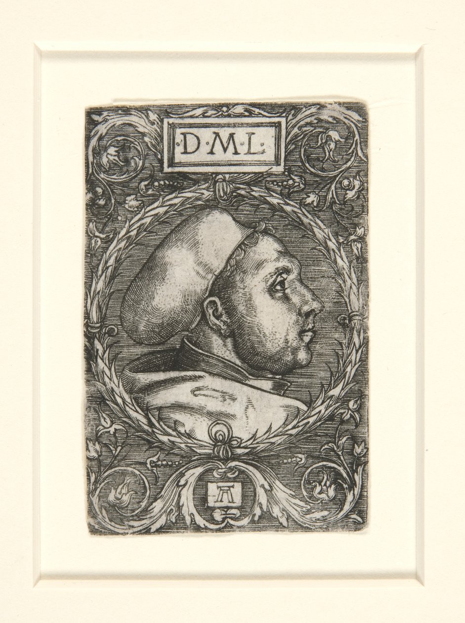 Martin Luther, 1521 von Albrecht Altdorfer