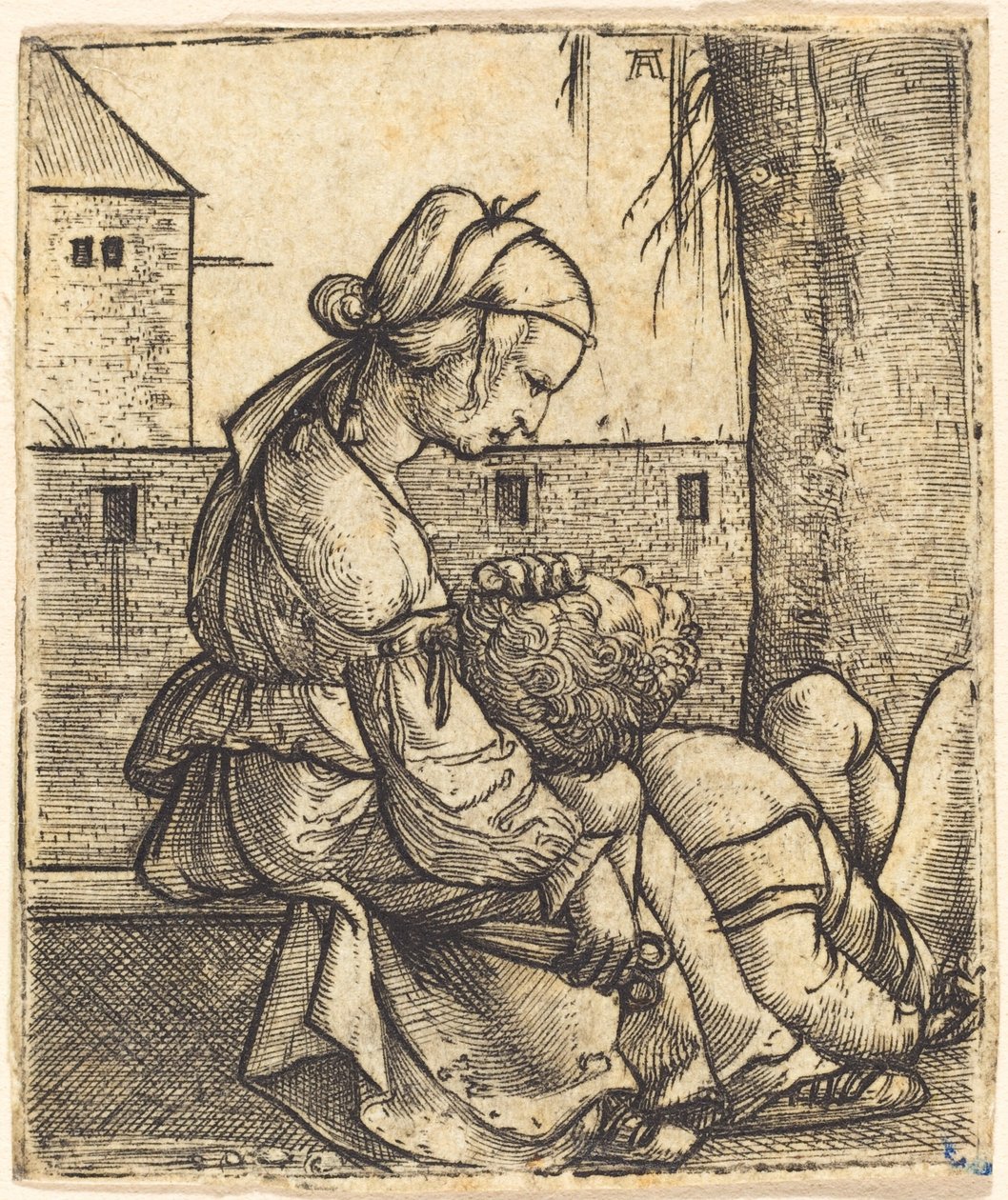 Samson und Delilah von Albrecht Altdorfer