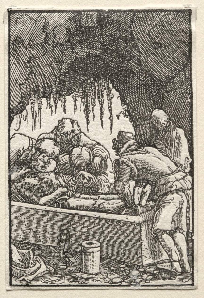 Der Fall und die Erlösung des Menschen: Beerdigung Christi von Albrecht Altdorfer