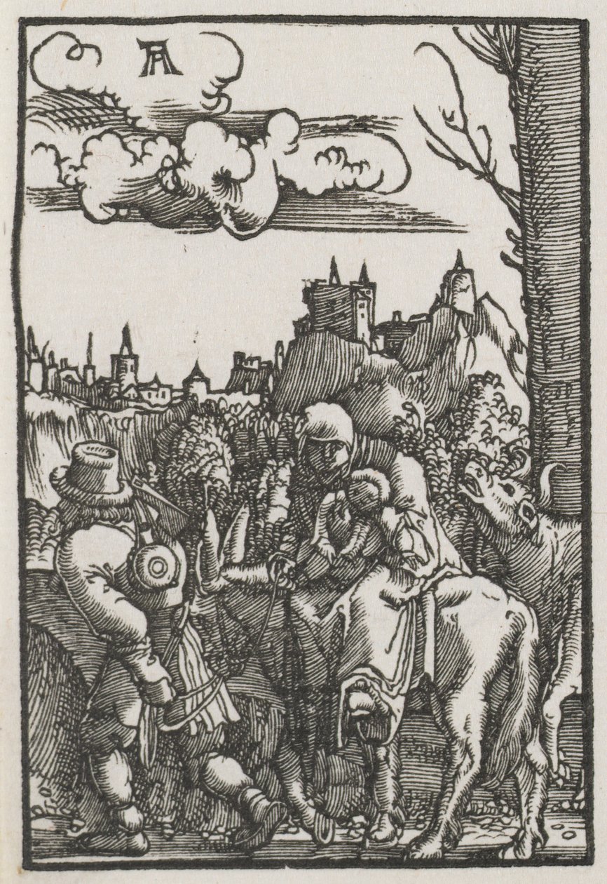 Der Fall und die Erlösung des Menschen: Die Flucht nach Ägypten von Albrecht Altdorfer