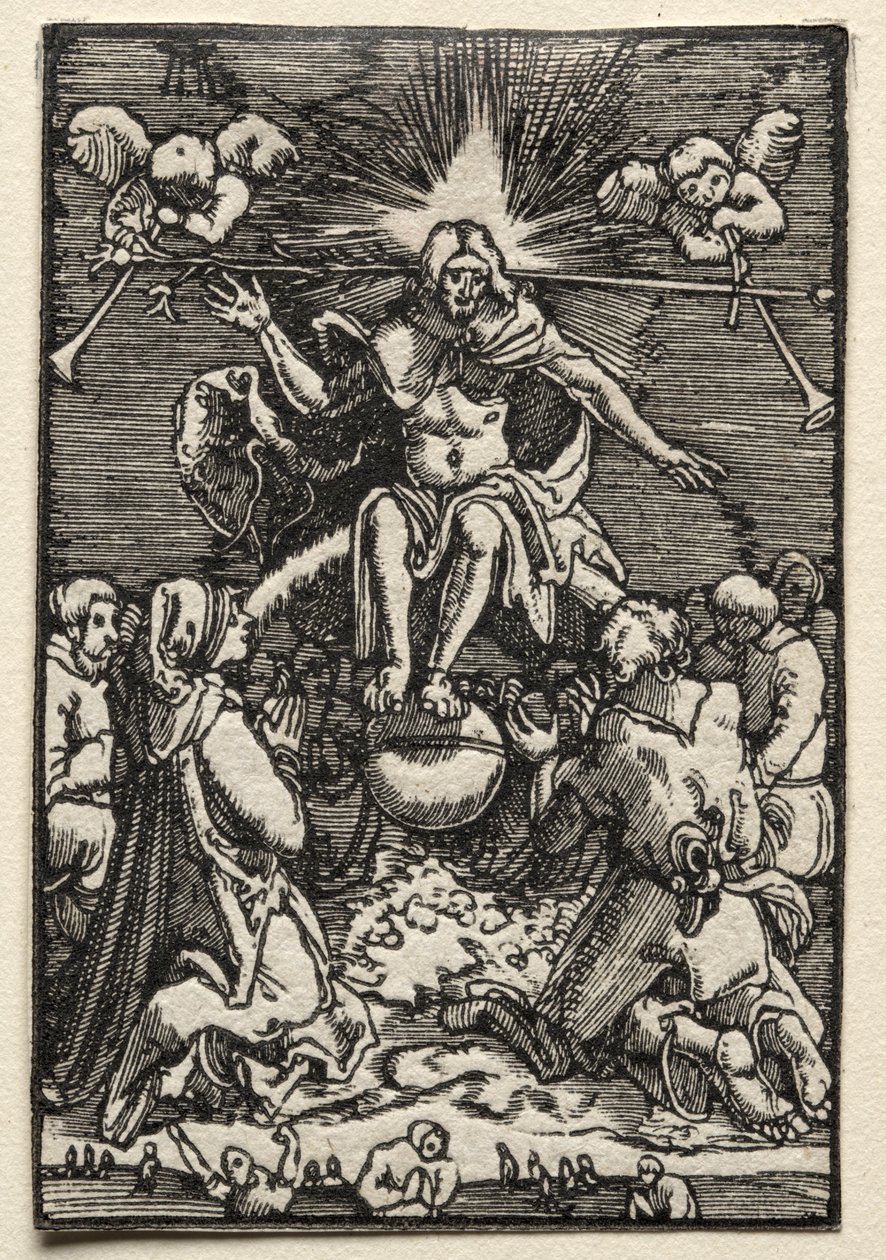 Der Fall und die Erlösung des Menschen: Das Jüngste Gericht, ca. 1515 von Albrecht Altdorfer