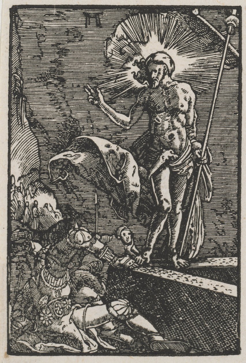 Der Fall und die Erlösung des Menschen: Die Auferstehung von Albrecht Altdorfer