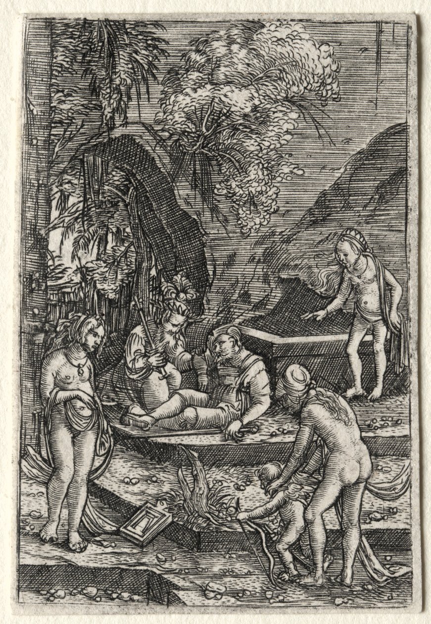 Das Urteil des Paris, 1511 von Albrecht Altdorfer