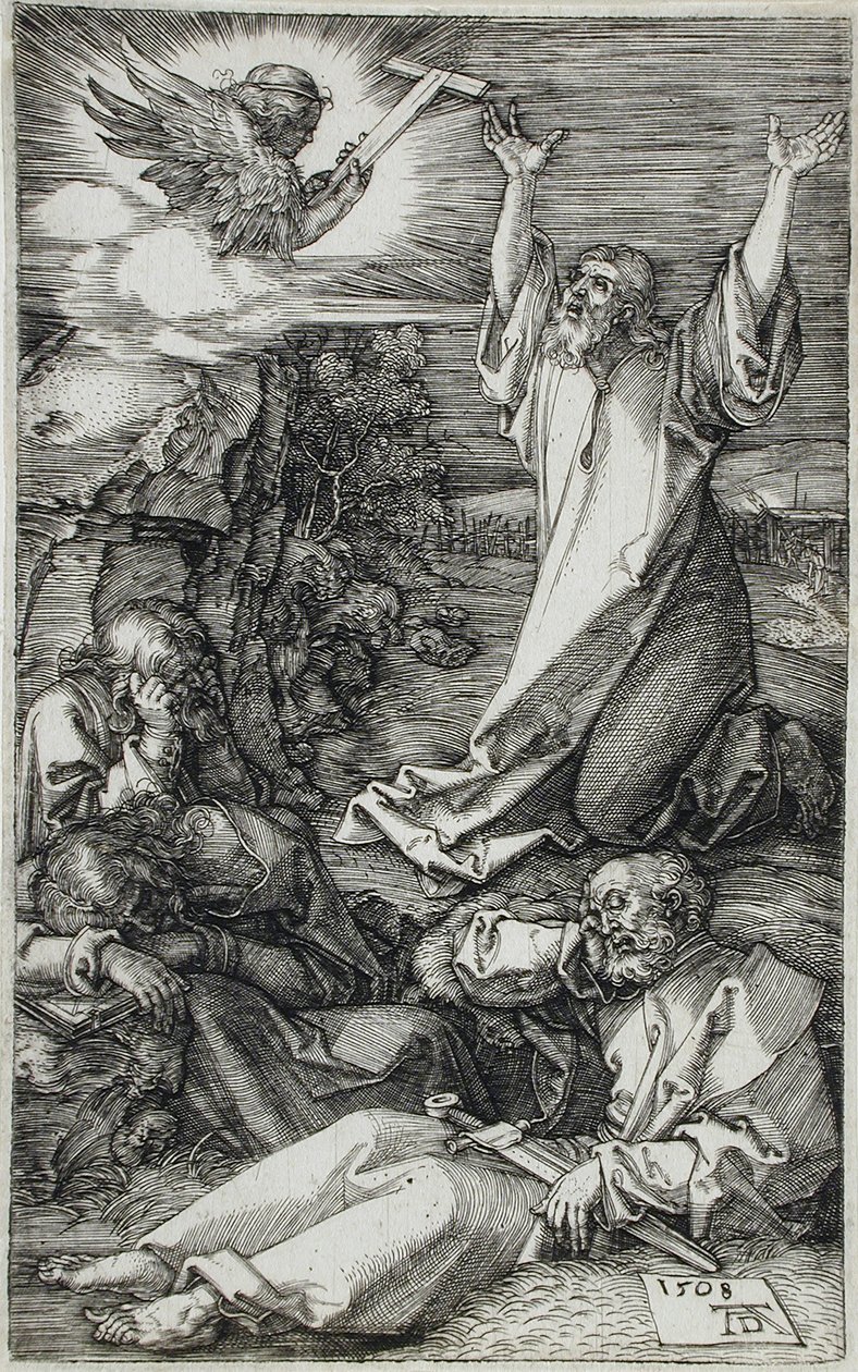 Christus am Ölberg von Albrecht Dürer