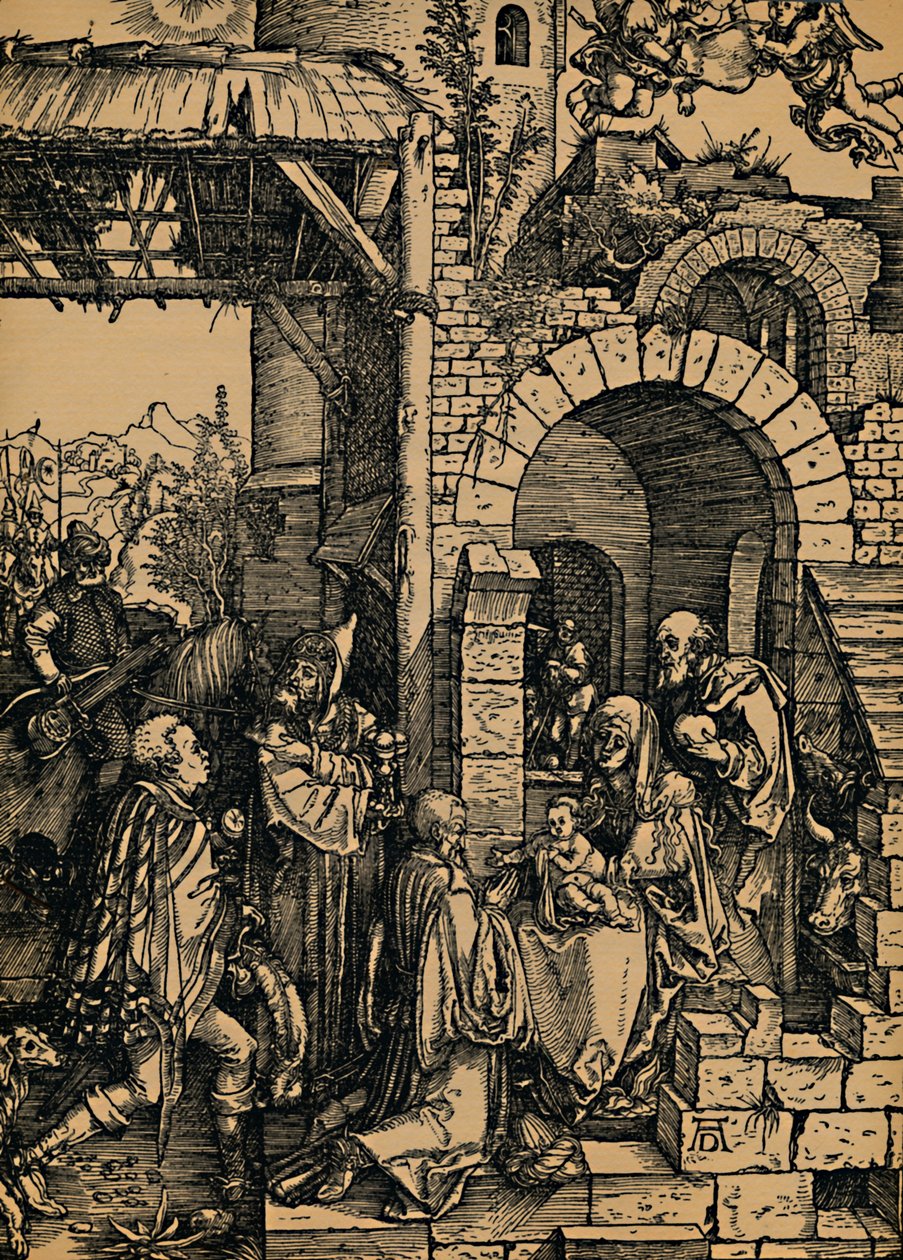 Anbetung der Könige, 1503-1504 von Albrecht Dürer