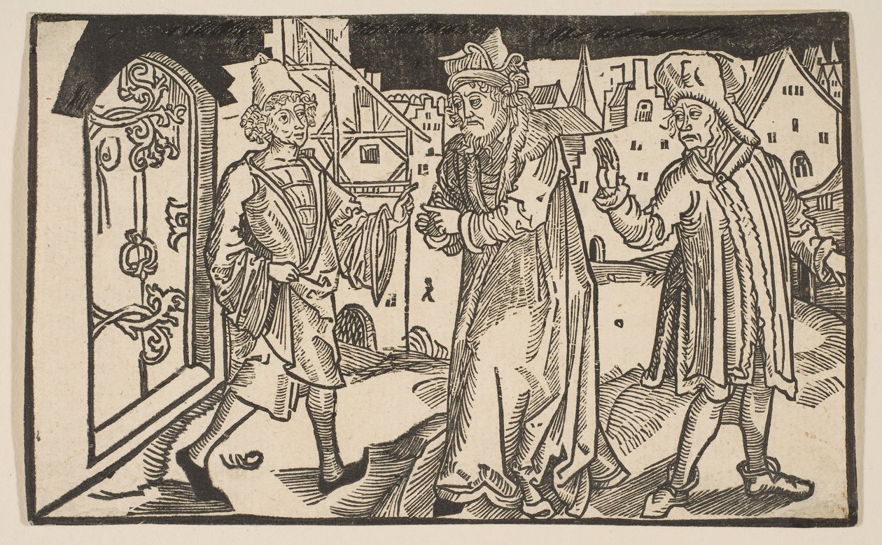 Andria, aus Die Komödie des Terenz von Albrecht Dürer