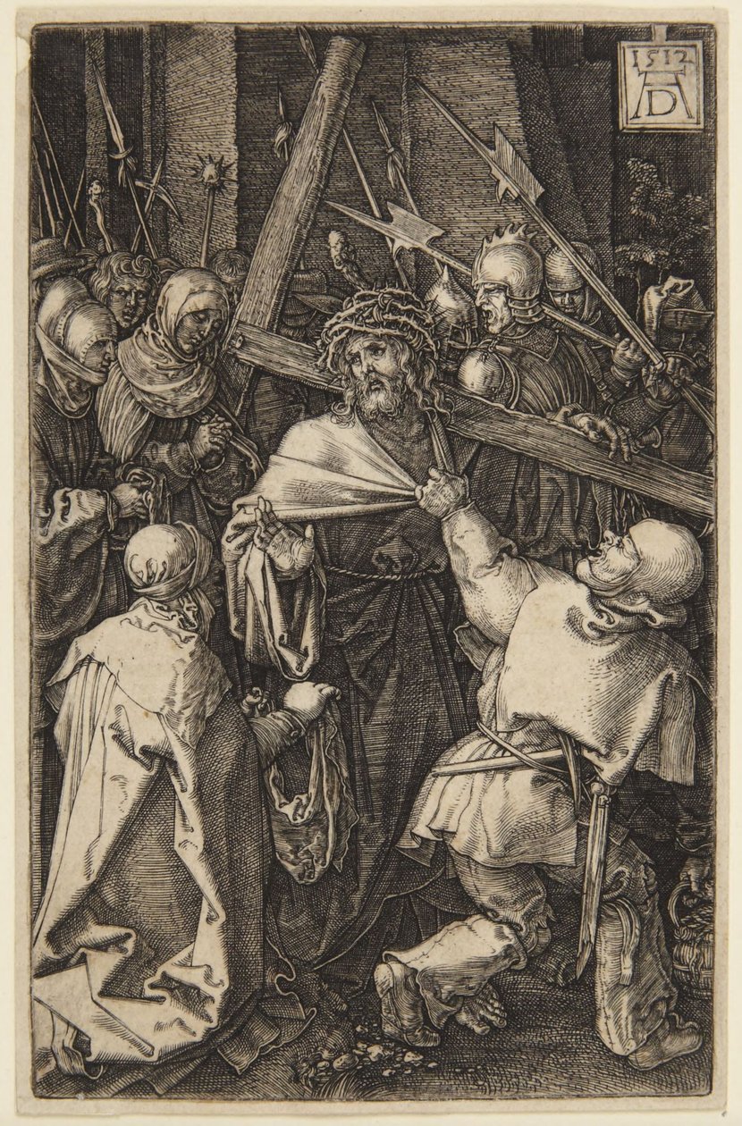 Kreuztragung (aus der Kupferstichpassion) von Albrecht Dürer