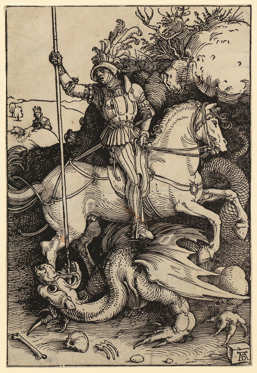 Buße des heiligen Johannes Chrysostomus von Albrecht Dürer