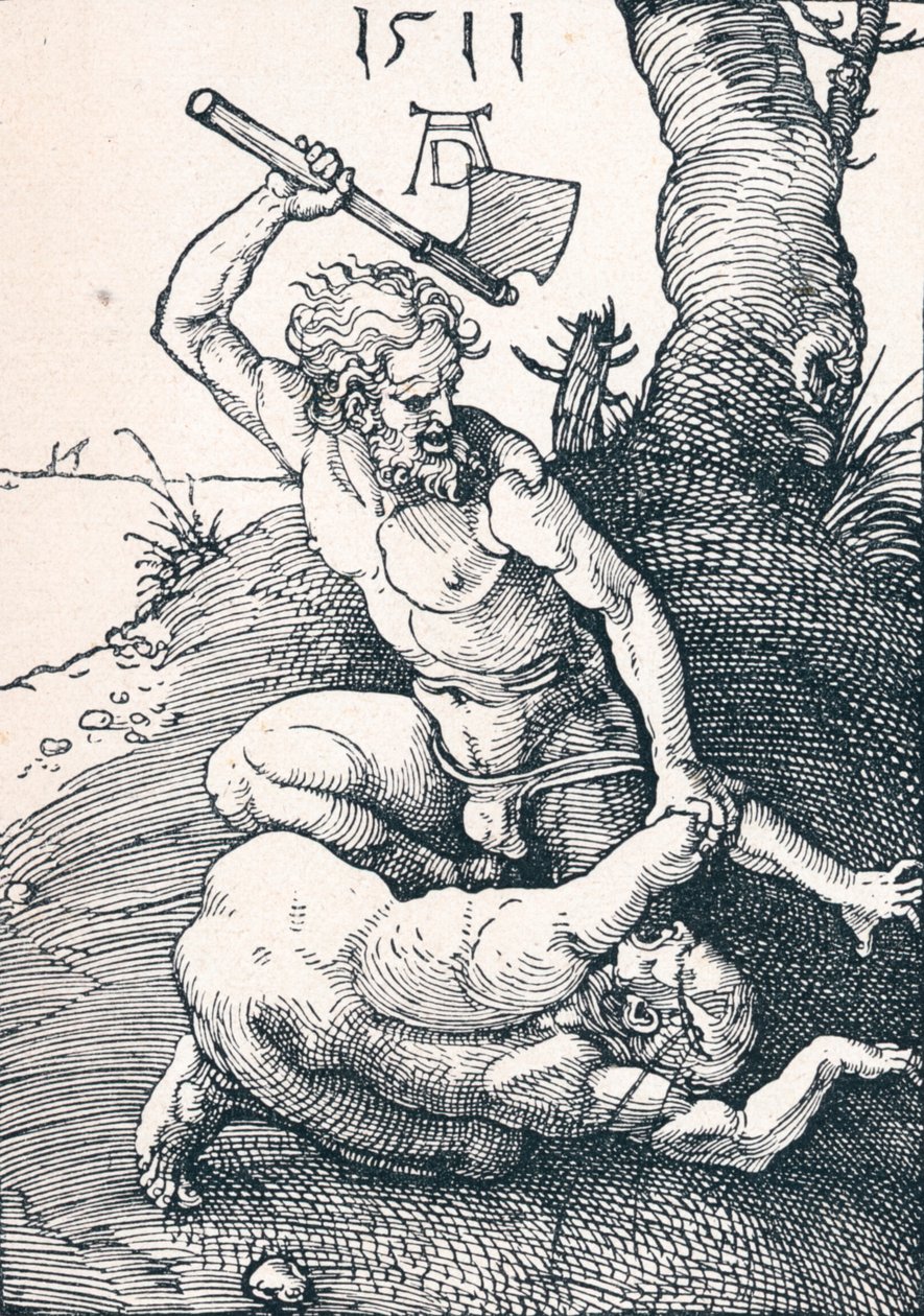 Kain erschlägt Abel, 1511, 1906 von Albrecht Dürer