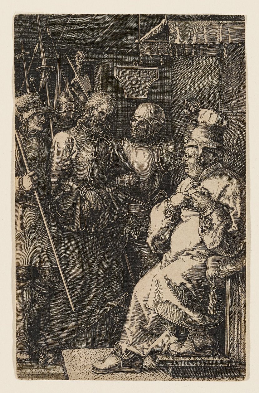 Christus vor Kaiphas von Albrecht Dürer