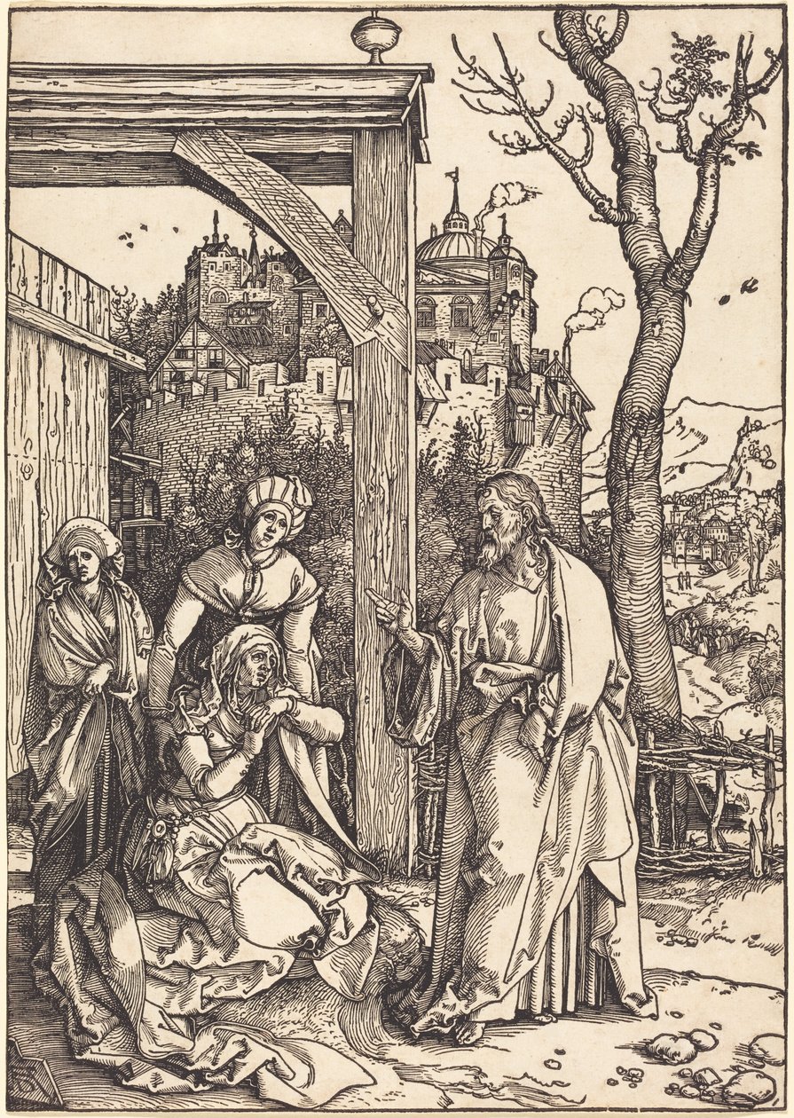 Christus nimmt Abschied von seiner Mutter von Albrecht Dürer