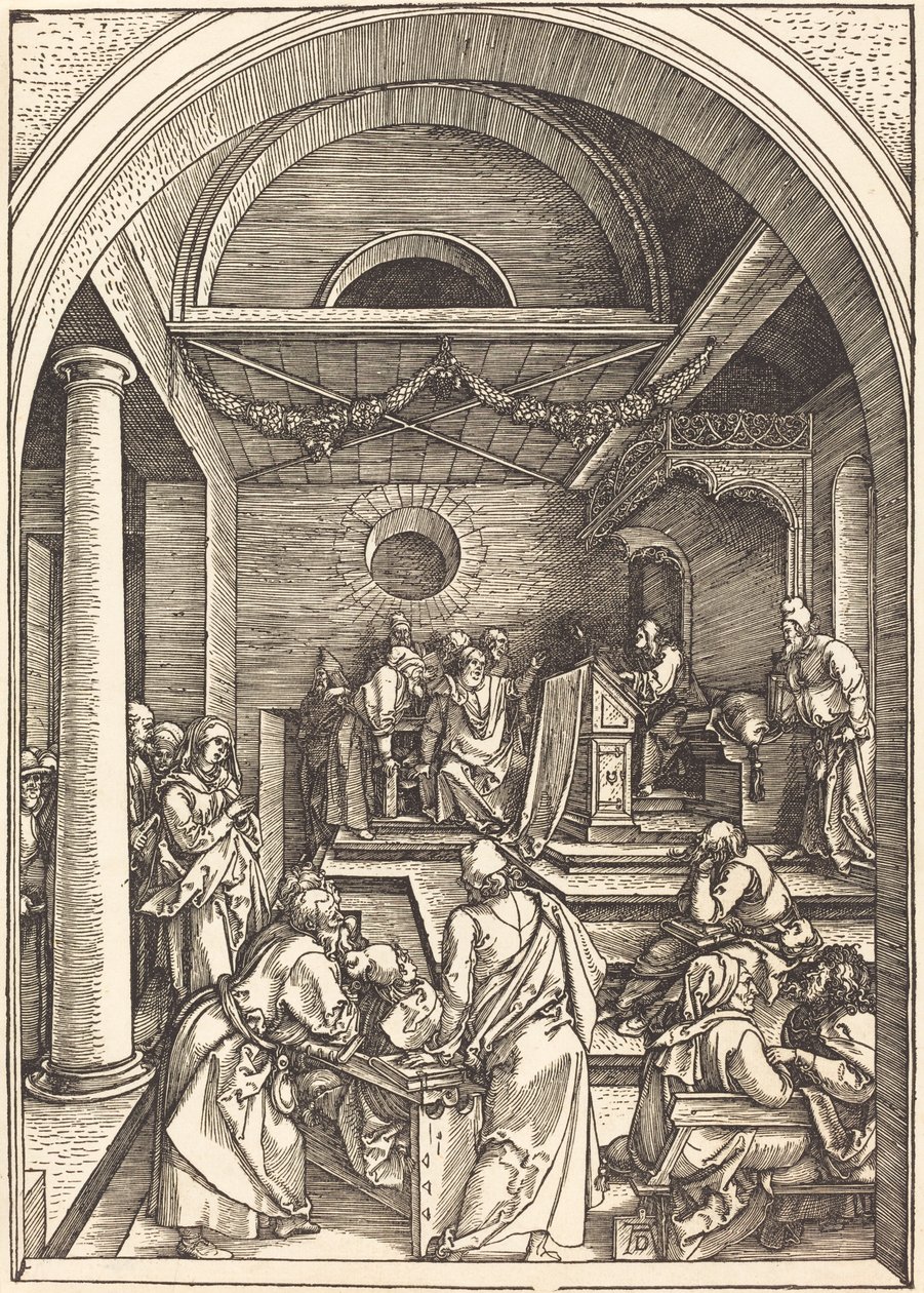 Christus unter den Ärzten von Albrecht Dürer
