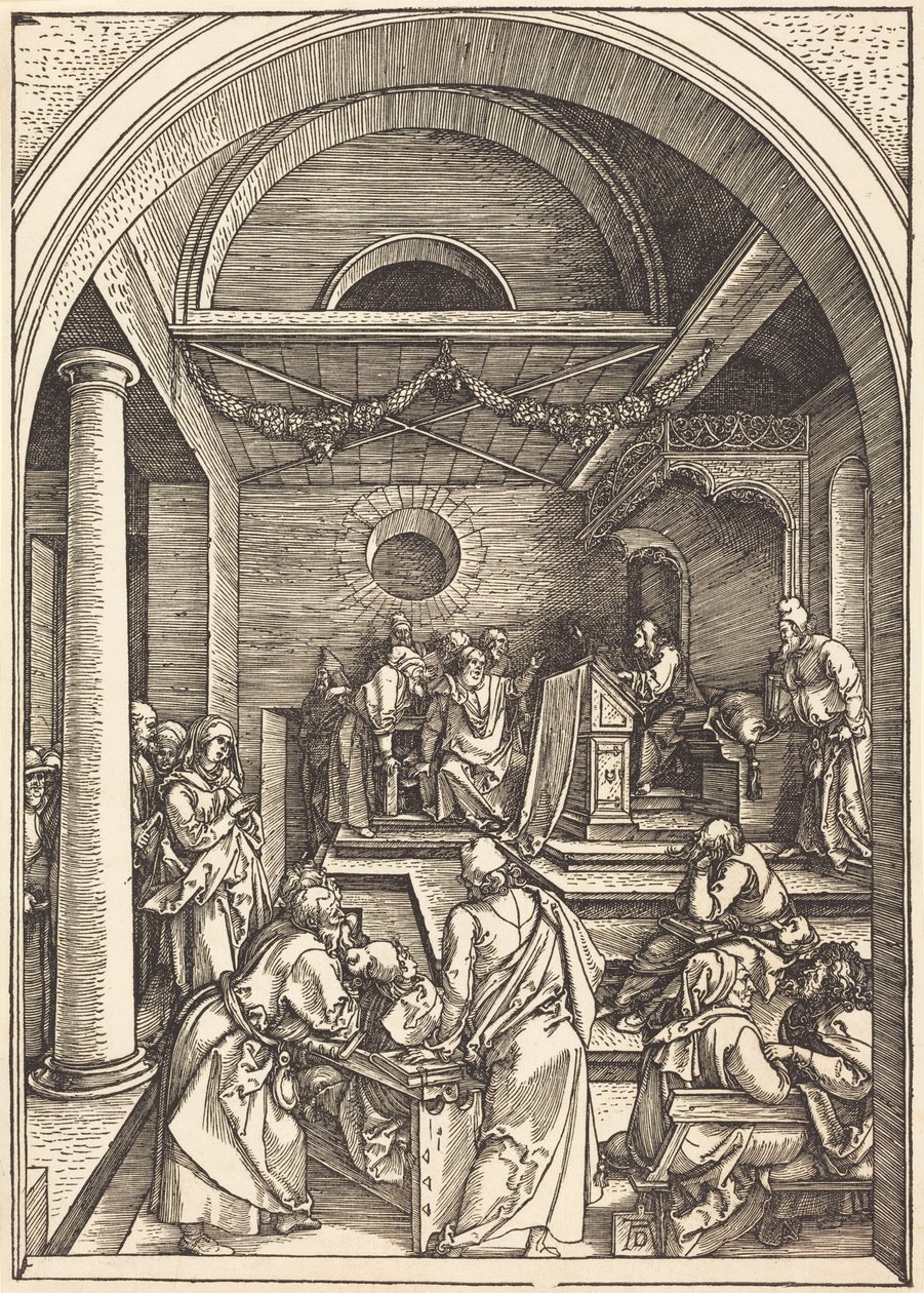 Christus unter den Ärzten von Albrecht Dürer